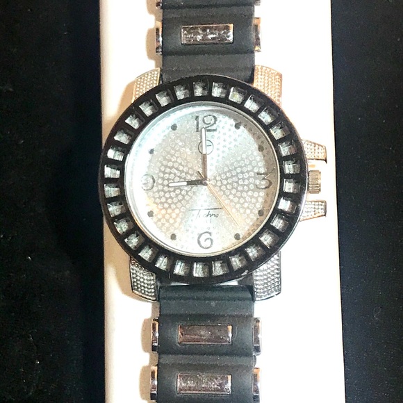 Large Techno Pave Boss Watch - Picture 1 of 10